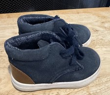 Cat Jack Kids Toddler Blue Shoes Bootie Size 5 High Top Quality