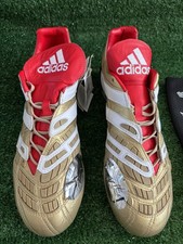 Brand new Adidas Predator Accelerator Gold size 11 UK 46 US Remake 2018 
