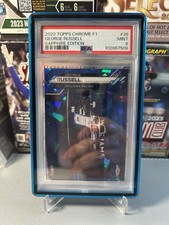 2020 Topps Chrome Sapphire Edition Formula 1 Racing Cards Checklist & Odds 16