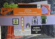 Creatology Glow-in-the-Dark Scratch Art Ornament Craft Kit
