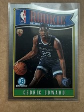 CEDRIC COWARD Grizzlies 2025 Bowman Chrome Basketball Card