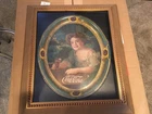 Rare Vintage Original 1909 Coca Cola Coke Soda Tray shadow box framed