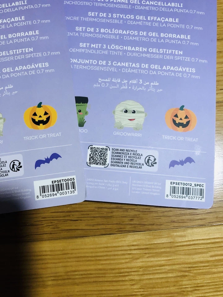 Due Set Legami Halloween 2023 E Edizione 2025 Speciale Limitata - Immagine 3 di 4