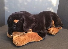 Animal Alley Rottweiler Dog Laying Down 20" Plush Stuffed Animal 2000