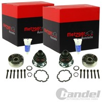 2X Metzger Antriebswellengelenk Satz Passend FüR Audi 80 A3 A4 TT Seat Altea