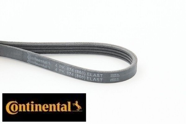 Continental Ctam 4PK874ELAST Keilrippenriemen Keilriemen FüR Fiat-image