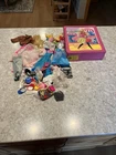 Vintage Barbie Carrying Case - 1989 - with Two Barbies and Clothes/Accessories