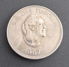 Tonga 1967 20 Seniti 