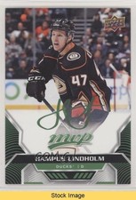 2020-21 Upper Deck MVP Green Script Hampus Lindholm #160 READ kr0