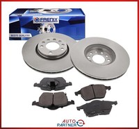 Bremsscheiben 308Mm + BelÄGe Vorne FüR Opel Astra G + Zafira A Turbo OPC