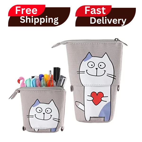 Mr. Pen-Standing Pencil Case,Stand Up Pencil Case,Christmas Gift [FREE  SHIPPING]