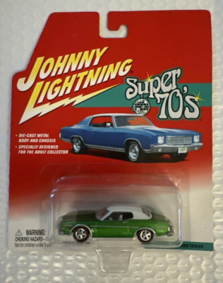 Johnny Lightning Super 70's '74 Ford Torino 1974 Green - 1/64 New