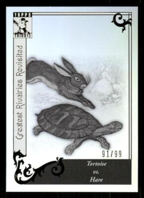 2010 Topps Tribute Tortoise vs. The Hare Black and White SN #GR-100 Card #/99
