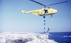 35mm Aircraft Slide Whirlwind XP353 of RAF Akrotiri 1563 Flight in Cyprus 1970