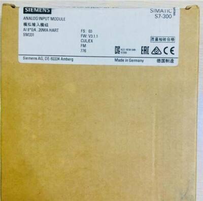 New One  Siemens PLC 6ES7 331-7TF01-0AB0 6ES7331-7TF01-0AB0