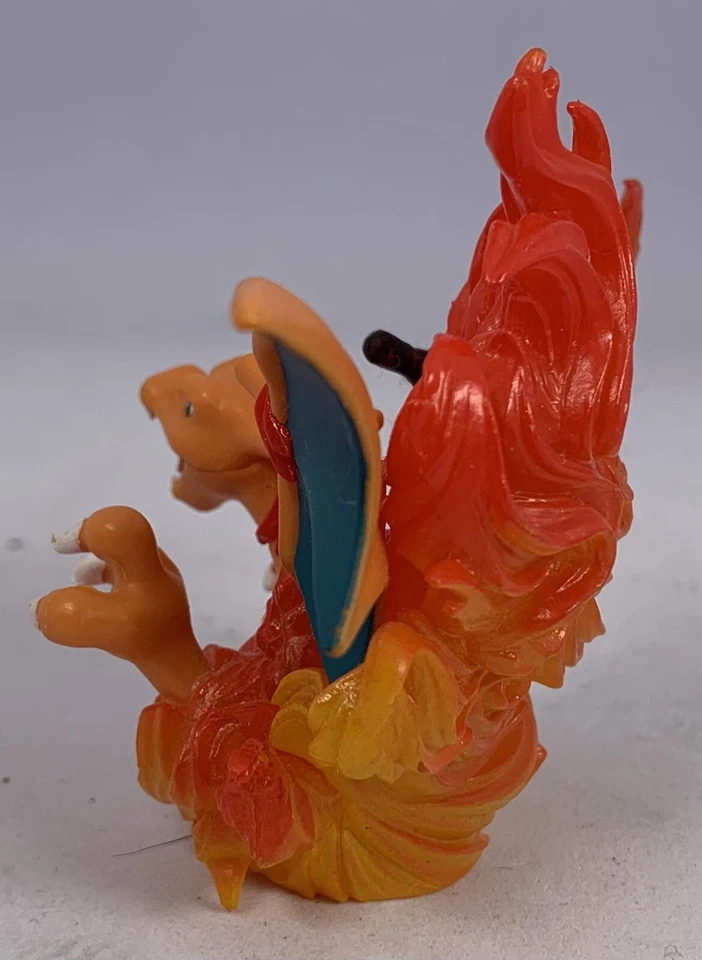 Pokémon Raro Kaiyodo 2016 Genuino Edición Limitada Mega Charizard con Llamas Fuego Foto 3 de 4