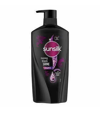 Sunsilk Stunning Black Shine Shampoo 650ml - Free Shipping Worldwide