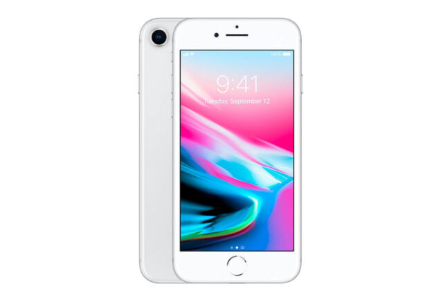 Apple iPhone 8 - 64GB - Silver (Unlocked) A1863 (CDMA + GSM) for sale