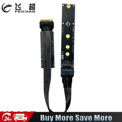 New M.2 M-KEY to PCIE 4.0 Extension Cable Gen4.0 Silver-plated for NVMe M.2 SSD