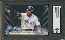 SGC 9 2018 Topps Update FRANMIL REYES Black /67 RC Rookie #US242 SP Padres