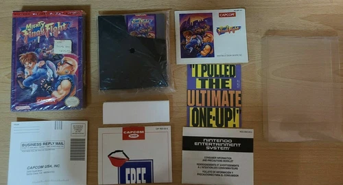 Mighty Final Fight (Nintendo) NES (Nintendo outer wrapping  still on Box!) Real!