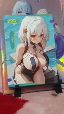 GODDESS STORY PINK BEAUTIES SSR-027 HMS SIRIUS AZUR LANE ANIME WAIFU CARD