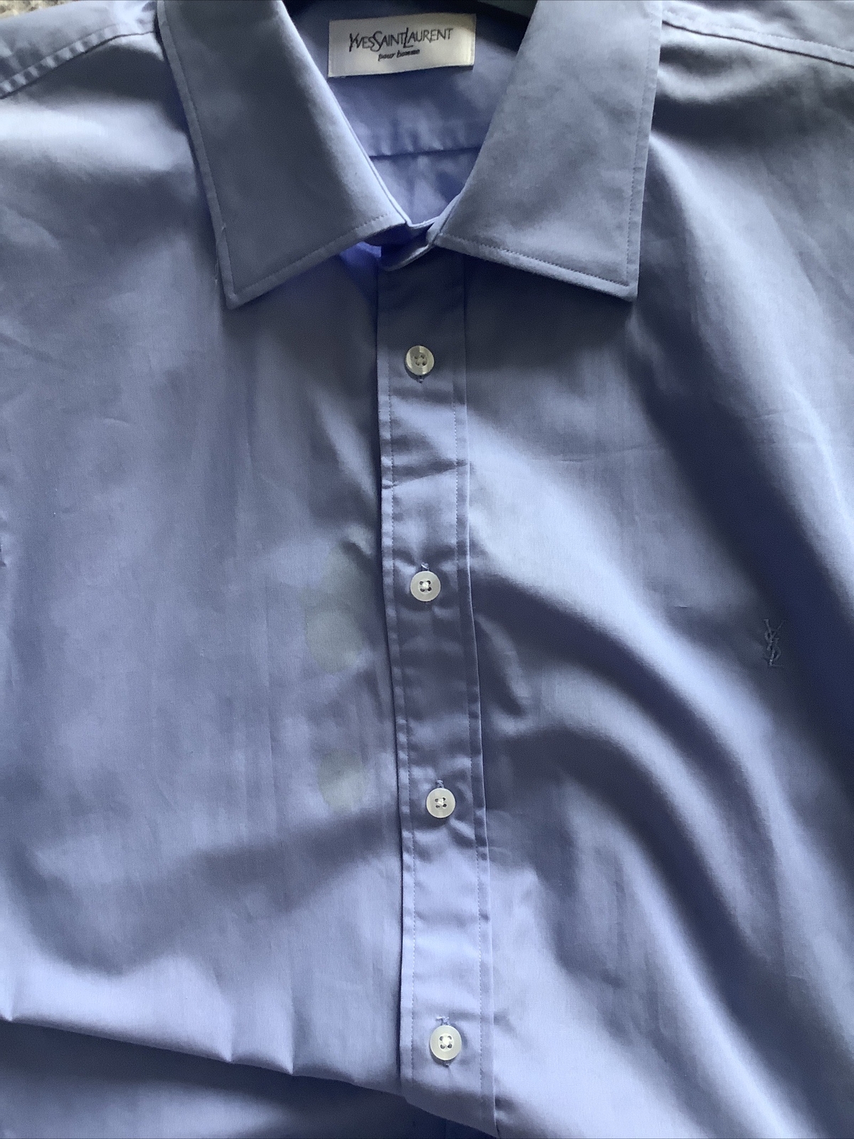 yves saint laurent Camicia uomo (ha una macchia sul petto)