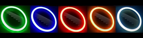 2005-2009 ORACLE FORD MUSTANG COLORSHIFT LED LIGHT HEADLIGHT HALO KIT w/REMOTE - Picture 3 of 10
