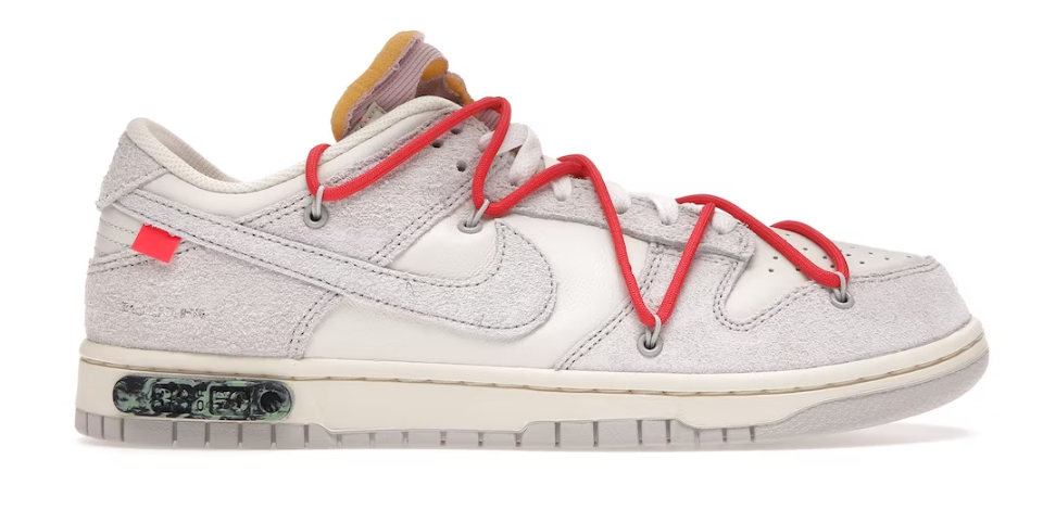 OFF WHITE X NIKE Taglia 10 Nike Dunk Low x Off White lotto 33 di 50 2021