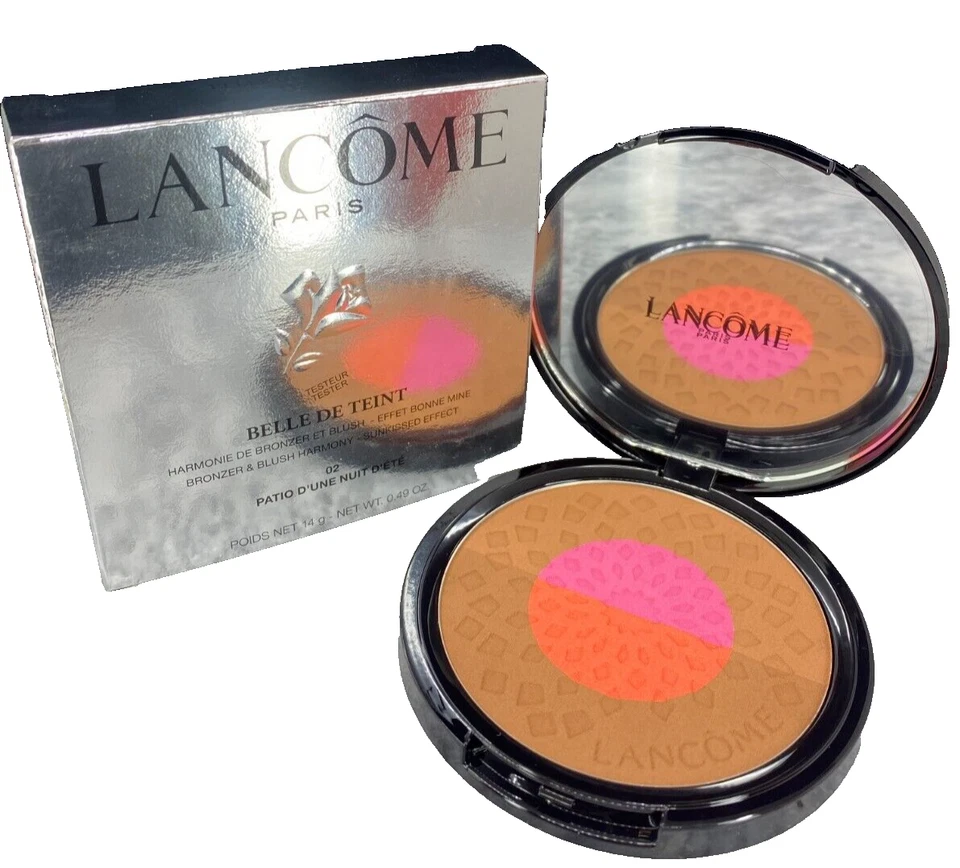 Lancome Belle De Teint Bronzer & Blush Harmony 02 Patio D'une Nuit D'ete 0.49 oz - Image 3 of 4