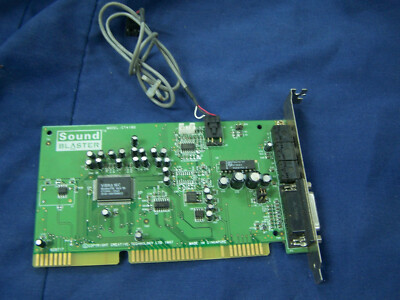Creative Labs CT4180 16-Bit ISA Sound Blaster VIBRA 16c Sound Card - CT205-TQD2