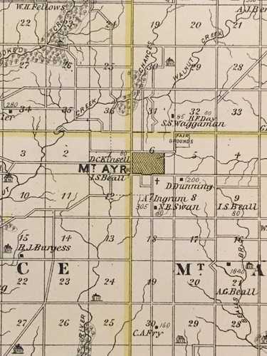 RINGGOLD / TAYLOR COUNTY IOWA MAP from 1875 A.T. Andreas Atlas Original - Picture 10 of 12