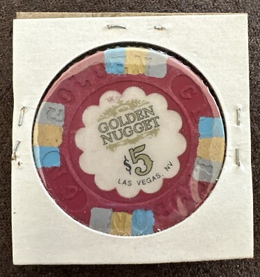 Golden Nugget - Las Vegas $5 House Casino Chip