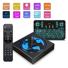 X98 Mini 4K HDR Amlogic S905W2 Android 11.0 Dual WiFi+1000M 4GB/32GB AV1 TV Box