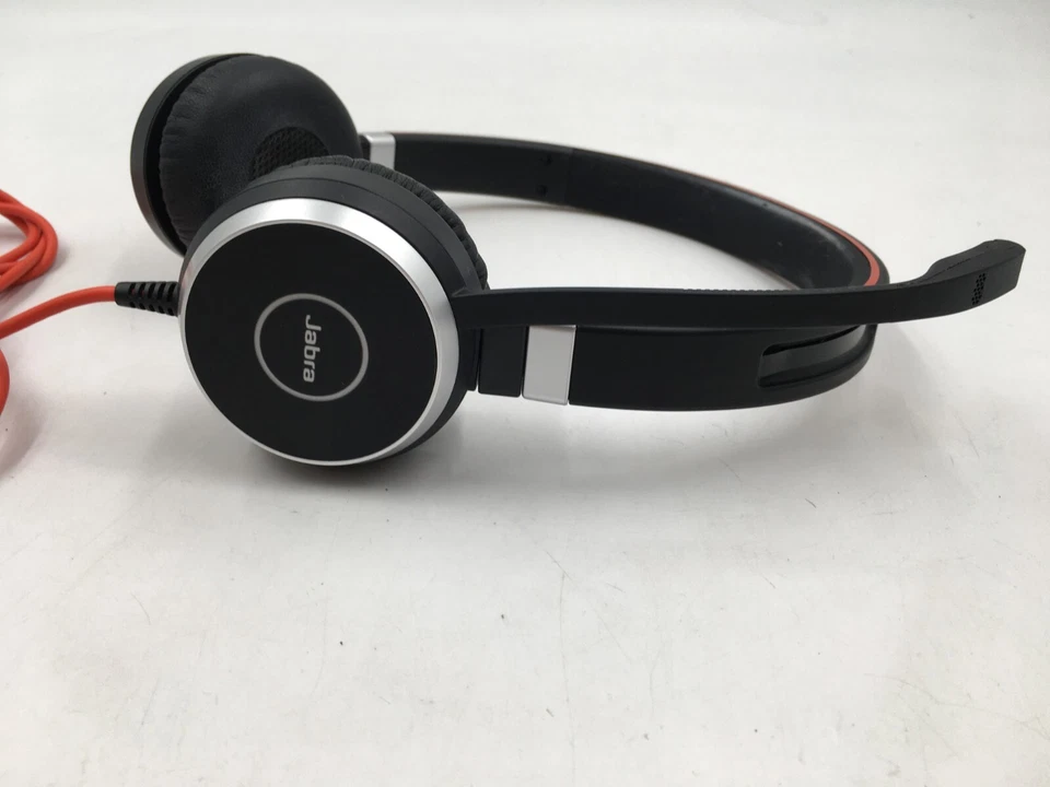 JABRA HSC017 Replacement Stereo Wired Headset Free Shipping - Image 3 of 4