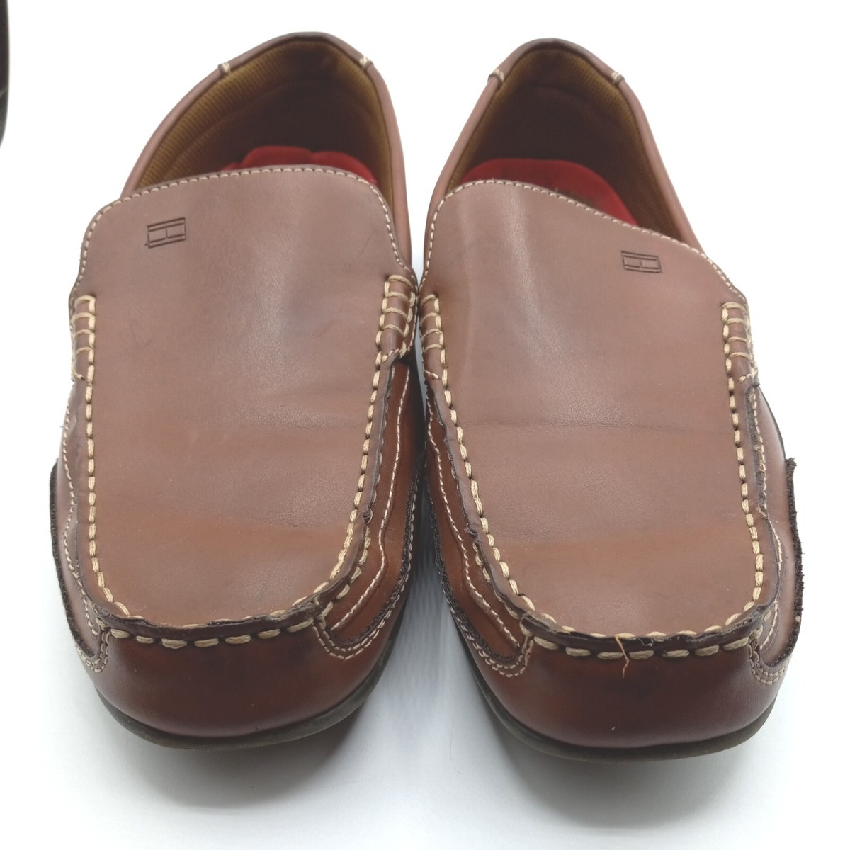 Tommy Hilfiger Mens Size 11 Driving Shoes. Great condition Amazon.com | Tommy Hilfiger Alvie Light Grey Perf 7 D (M  main image 3