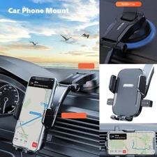 2024 Car Phone Holder Dashboard Windshield Mount Stand for iPhone Samsung GPS US