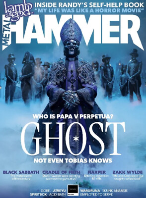 GHOST - METAL HAMMER MAGAZINE - ISSUE 399 - MAY 2025
