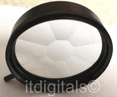 58mm Multi Image Figure 9F Lens Filter Multi Vision 9R 9 Face Multiple 58 mm 58