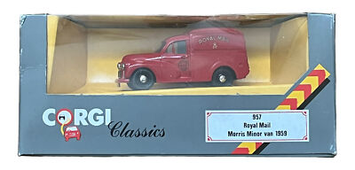 ミニカー CORGI Classics C957/7 Morris Minor Van Corgi Classics, 957, 1:43, Royal Mail Morris Minor Van 1959, Brand