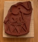 Paper Salon Baby Elephant Rubber Stamp Circus Theme Cute  Baby Shower Big Top — photo 3