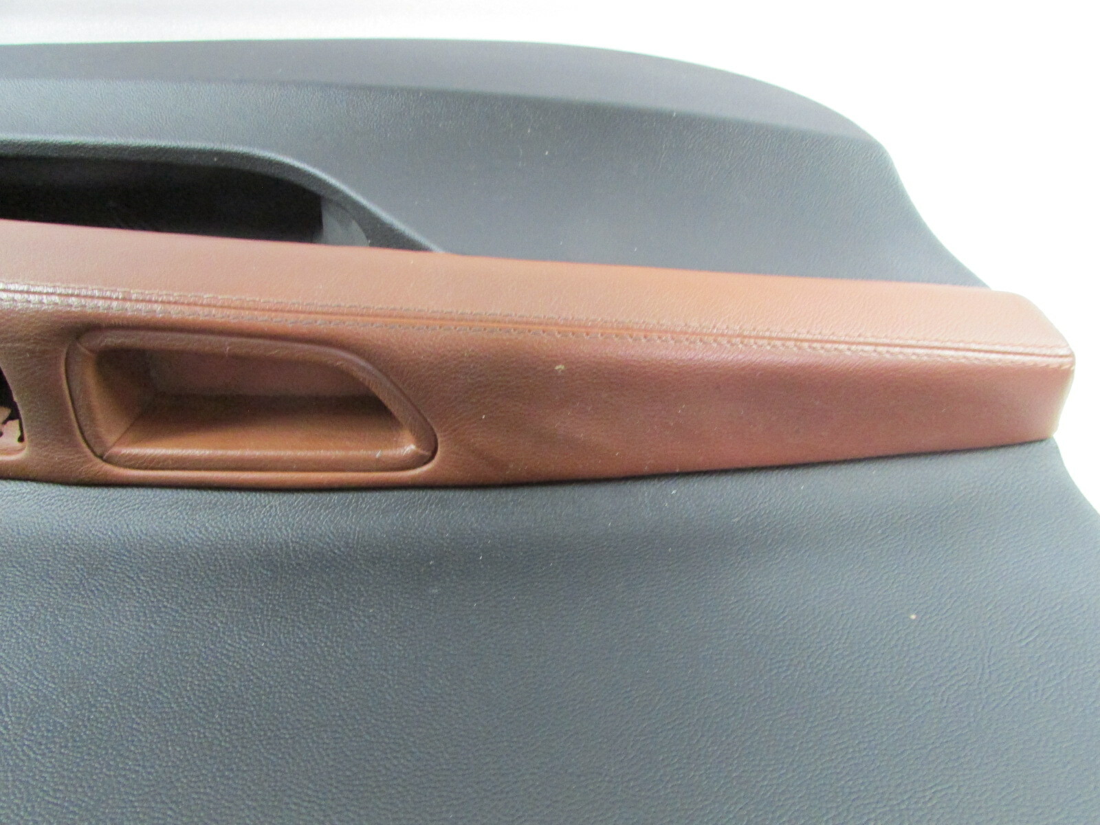 Maserati Ghibli, LH, Left Front Door Trim Panel, Brown/Black, Used