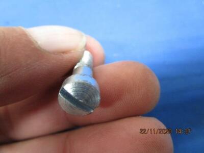 NOS BSA Pre Unit Screw, 1/4UNC x 20 x 1-1/8, Slotted A10 B33 Gold