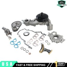 For 07-13 Buick Cadillac GMC 5.3 6.0 6.2 Timing Chain Kit Cover Gasket Oil Pump