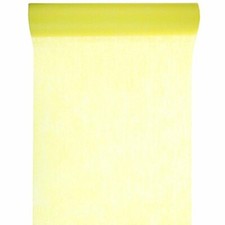 Santex - Runner decorativo in tessuto non tessuto, per tavolo, 0,3 x 10 m giallo