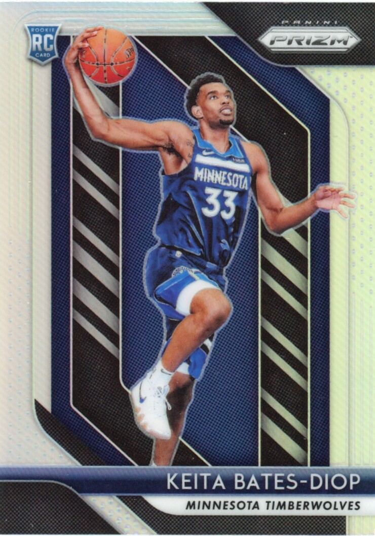 2018 Panini Prizm #47 Keita Bates-Diop Rookie Prizms Silver Near mint or better