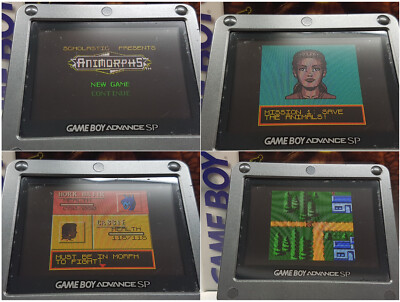 Animorphs Scholastic Presents Game Boy Color Complete CIB