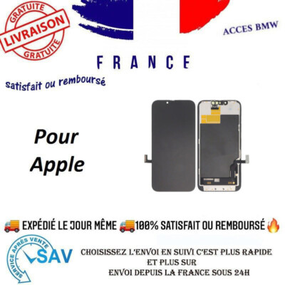 Châssis Complet IPhone 13 Noir – Batterie Incluse – Neuf, Prêt à Poser (Modèle A2482, A2631, A2633)