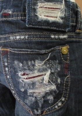 AUTHENTIC  MEK DENIM USA CAPETOWN BOOT CUT WOMEN JEANS SIZE 28 X 28.5 VIC-THOR1