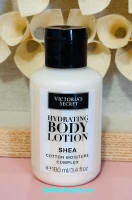 Victoria's Secret SHEA Hydrating Body Lotion Cotton Moisture Complex 3.4 fl oz